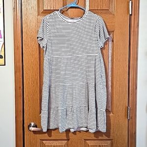 Loft medium striped dress
